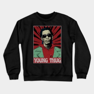 Young Thug Pop Art Style Crewneck Sweatshirt